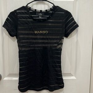 MANGO SHEER TOP
